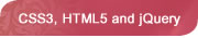 css3, html5 & jQuery
