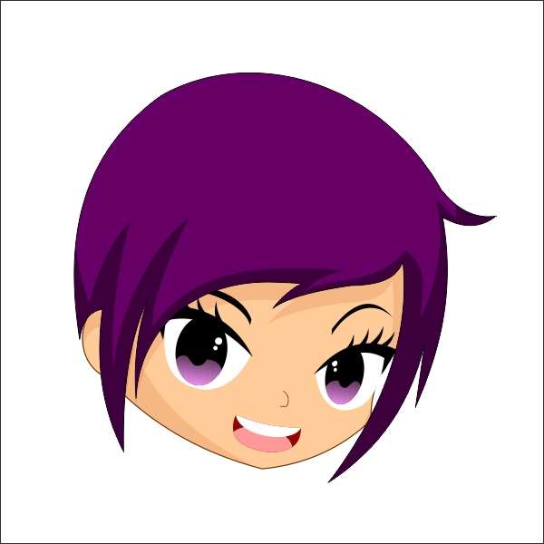 Drawing an Anime Cartoon in Corel Draw | Design Tutorial