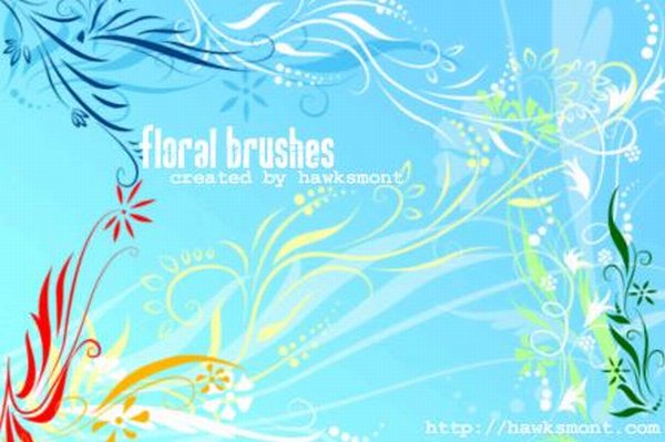 free photoshop floral brushes