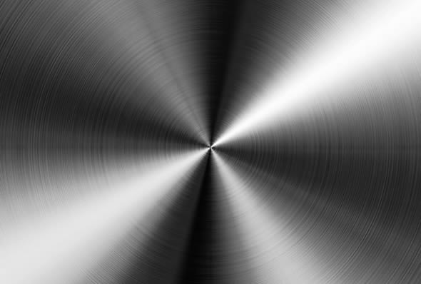 Radial stainless steel background