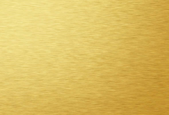 Brushed gold metal texture