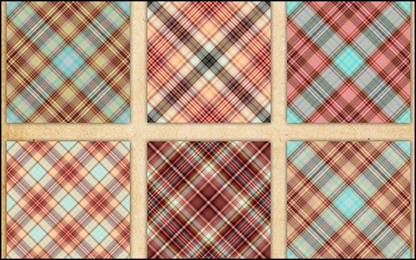 Softly Plaidly- Peachy Keen