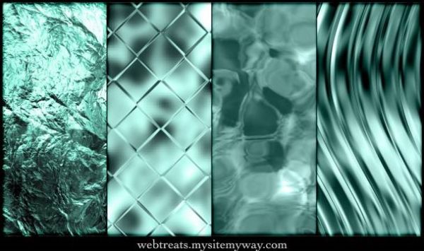 Tileable Icy and Watery Seamless Blue Textures