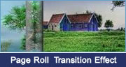 Page Roll Transition Effect