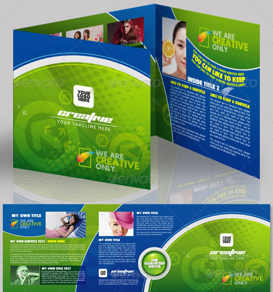 Creative Green Tri-fold Brochure