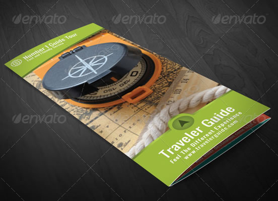 Traveler Guide Trifold Brochure