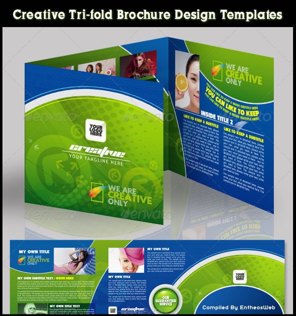 Creative Tri-fold Brochure Design Templates