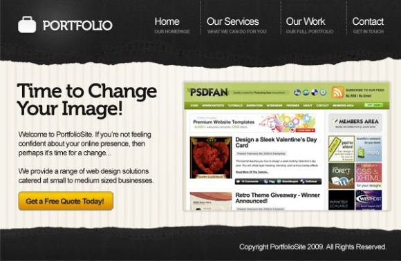 Create a Professional Portfolio Design