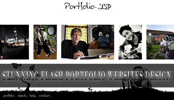 20 Stunning Flash Portfolio Websites Design for Inspiration