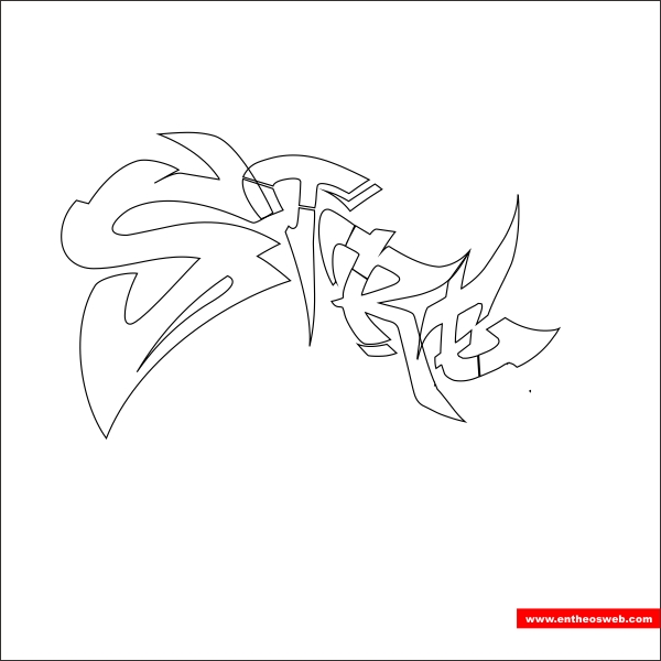 Create Quick Graffiti Text Effects with Coreldraw