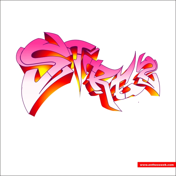 Create Quick Graffiti Text Effects with Coreldraw