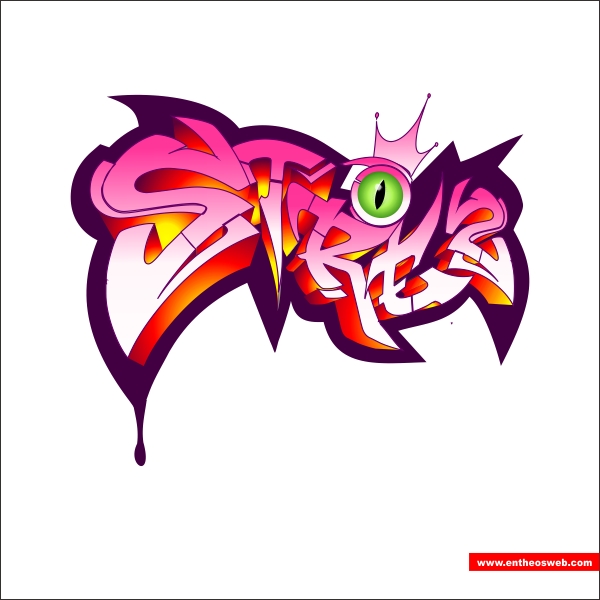 Create Quick Graffiti Text Effects with Coreldraw