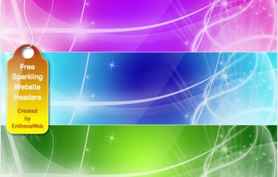 Free sparkling website headers free sparkling website headers