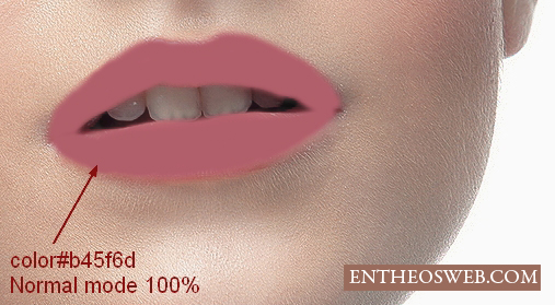 Retouch a model portrait with flawless natural skin