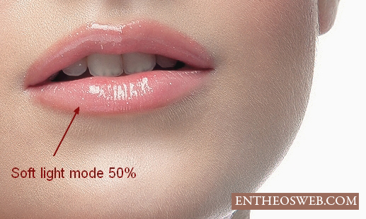 Retouch a model portrait with flawless natural skin