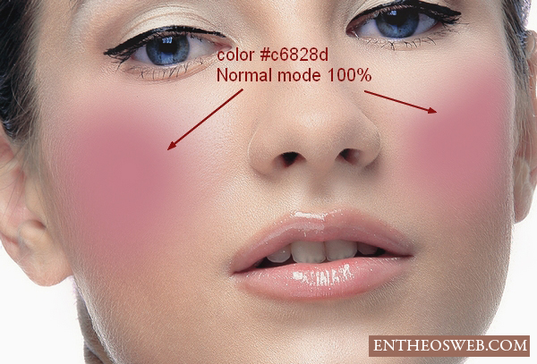 Retouch a model portrait with flawless natural skin