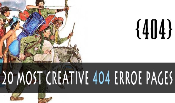 20 most creative 404 error pages for inspiration