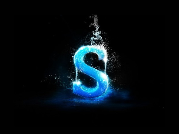 Create Awesome Splashing Water Text Effect in Photoshop
