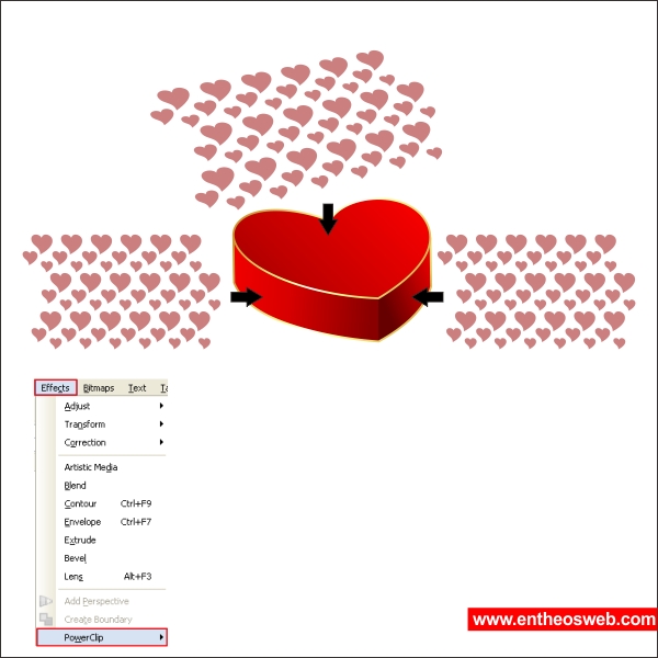 Create Lovely Valentine Chocolate Box with CorelDraw