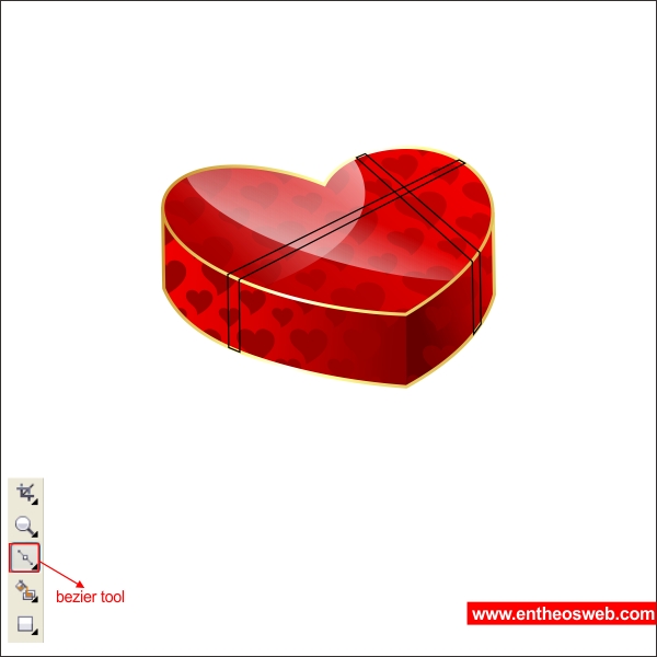 Create Lovely Valentine Chocolate Box with CorelDraw