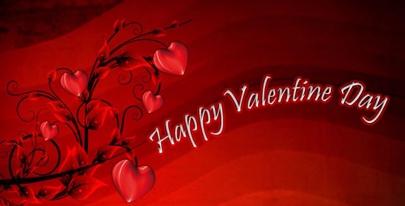 Classic valentine card