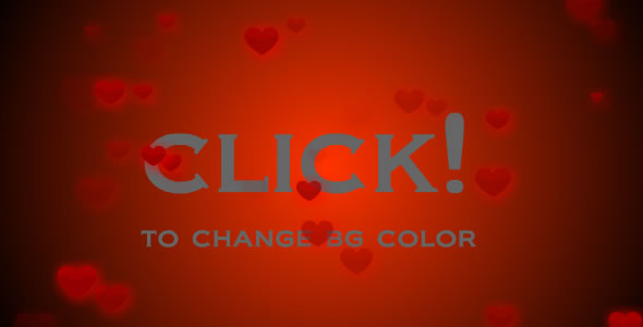 Hearts animated background