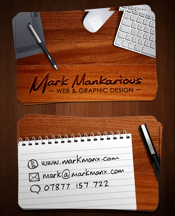 Mark Mankarious Business Card