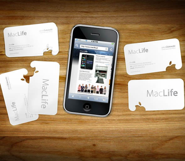 MacLife Business Card