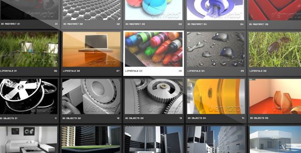 Papervision3D XML Gallery