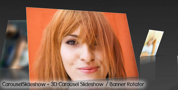 CarouselSlideshow - XML 3D Carousel Slideshow