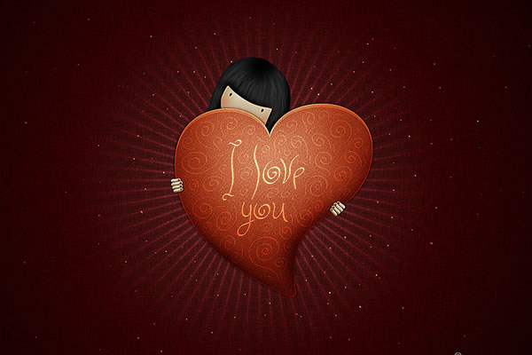 Valentine I Love You Girl