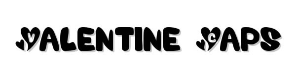 Valentine Caps font