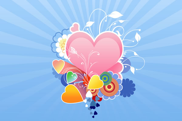 Valentine’s day hearts