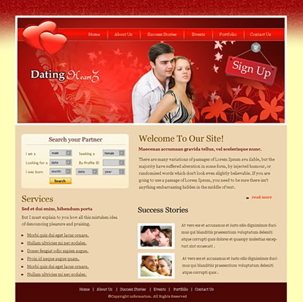 Heart Beat XHTML