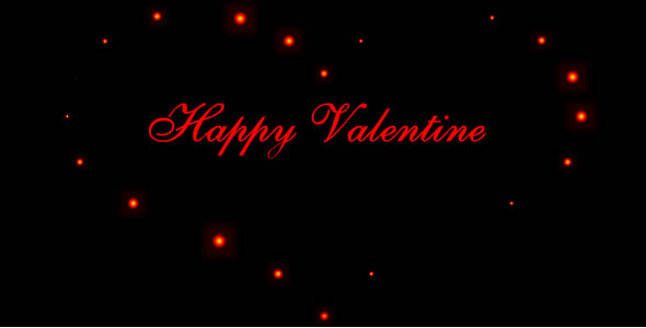 Glowing Valentine Card