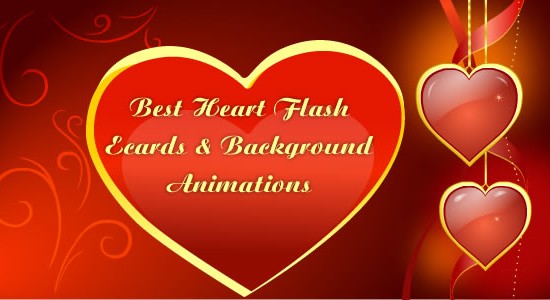 Best Heart Flash Ecards & Background Animations