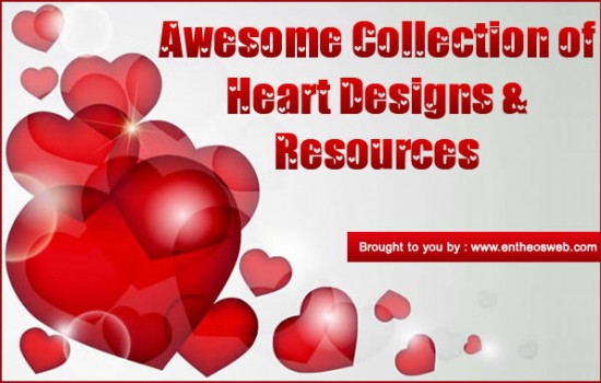 Awesome collection of heart designs  resources awesome collection of heart designs  resources