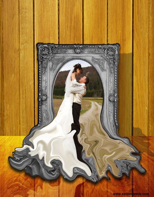 Learn How to Create a Melting Photo frame in Photoshop