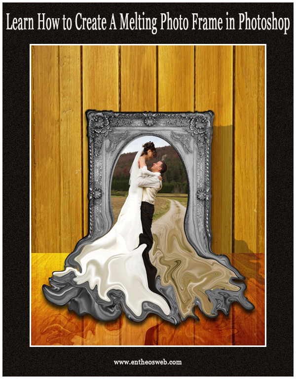 Learn How to Create a Melting Photo frame in Photoshop