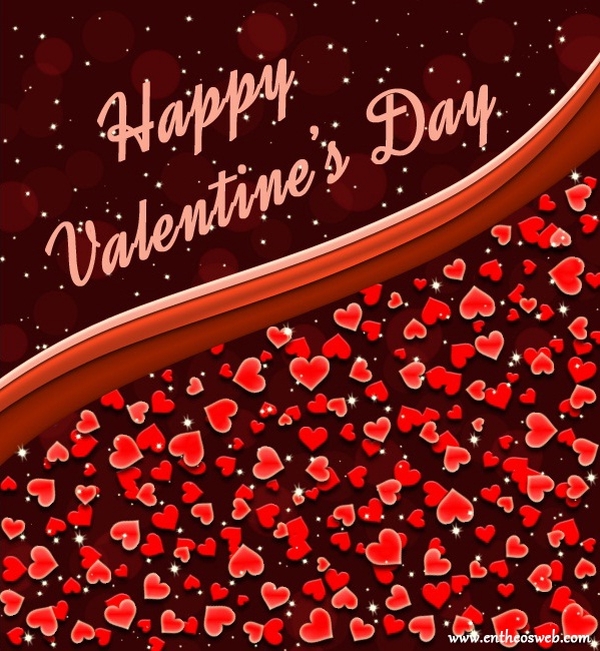 Happy Valentine's Day Card in Photoshop