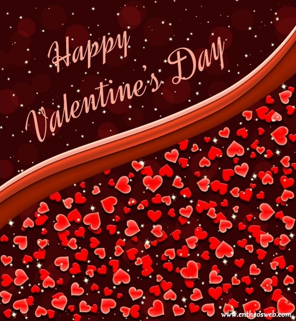 Hearts Valentine’s Day Card Tutorial in Photoshop 