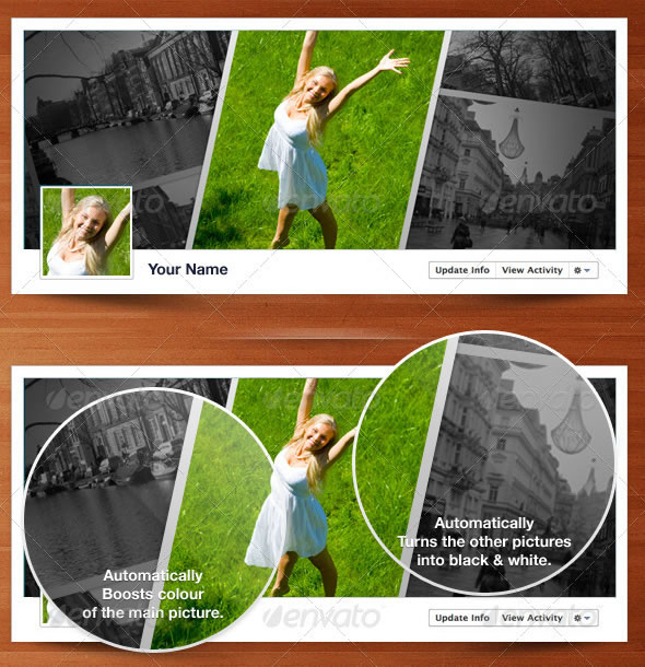 Vintage Facebook Timeline Covers