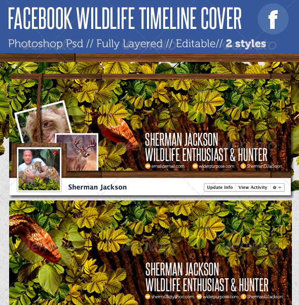 Facebook Timeline Covers - Wildlife