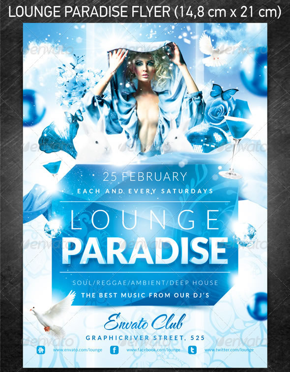 Lounge paradise flyer