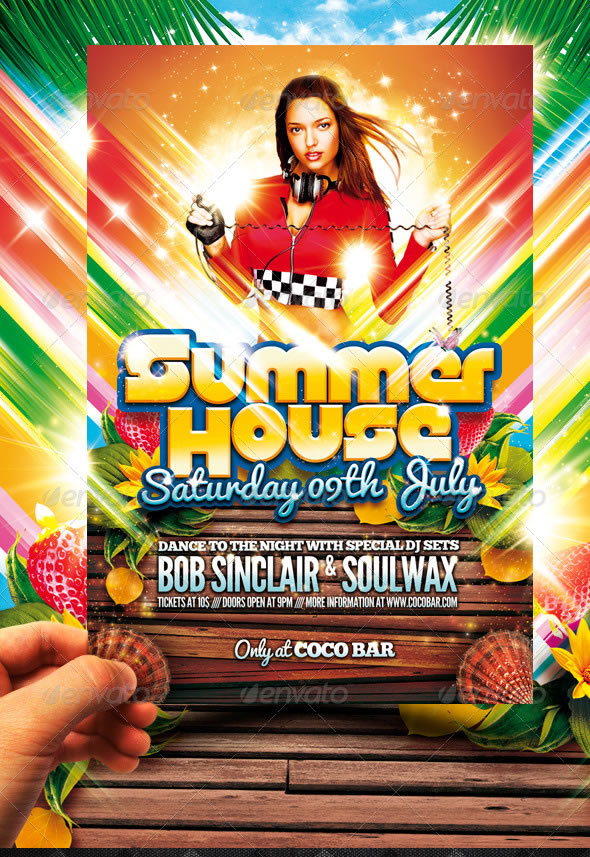 Spring Break Flyer / Summer House