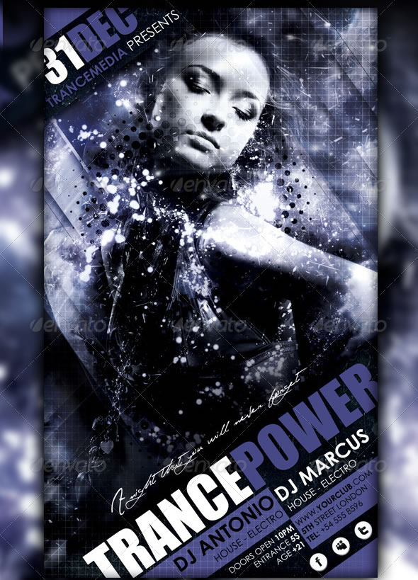 Trance Energy Flyer