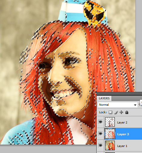 Typographic portrait in Photoshop