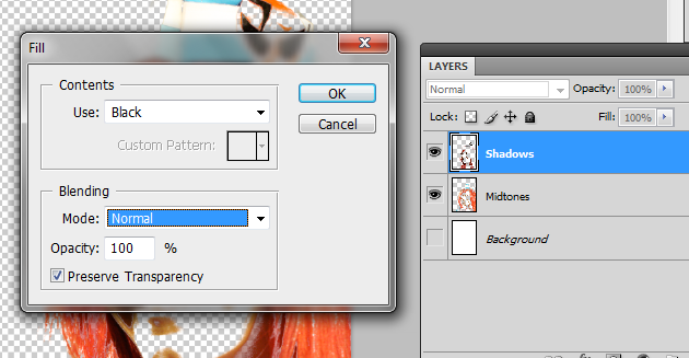 Typographic portrait in Photoshop