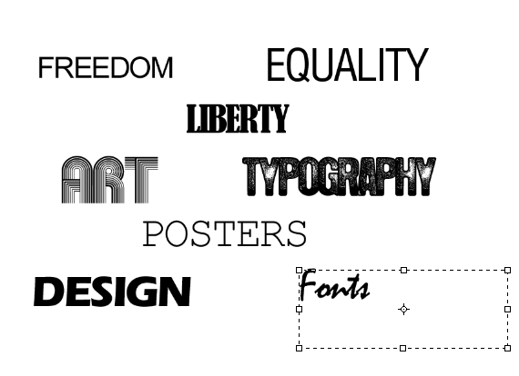 Typographic portrait in Photoshop