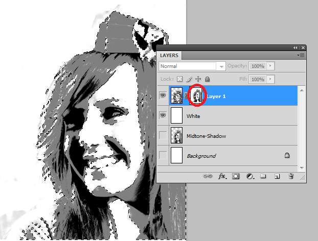 Typographic portrait in Photoshop